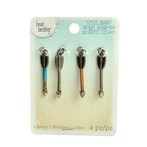 NWT Bead Landing Collar Gypsy Desert Wrapped Arrow Jewelry Making Charms Pendant